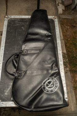 kaces iii electric guitar case leather