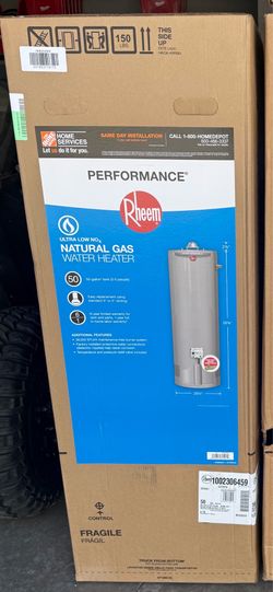 Rheem water heater