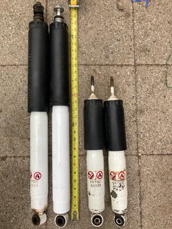Ironman 1.5” rise suspension parts