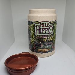 Vintage Nile Hippo Walt Disney World Animal Kingdom Souvenir Plastic Mug Cup