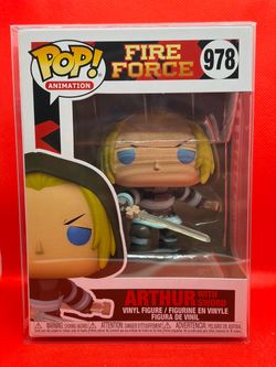 Funko Pop! Anime Fire Force #978 Arthur with Sword w/Protector