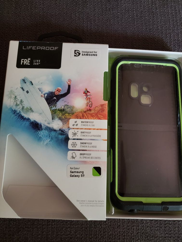 Barely Used LifeProof Galaxy S9 case