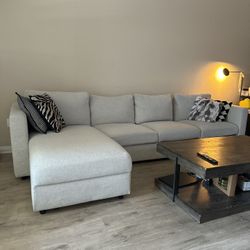 Moving Sale!! IKEA Beige Sectional Beige Sofa, Good Condition!!