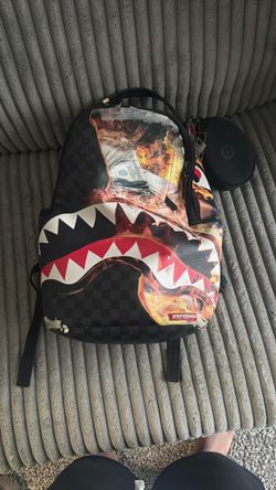 Sprayground Shark Fire Backpack