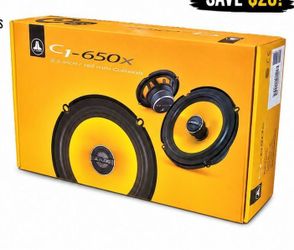JL Audio C1-650X 6.5" 2-Way Coaxial Car Speakers 225W - Halloween Special $99