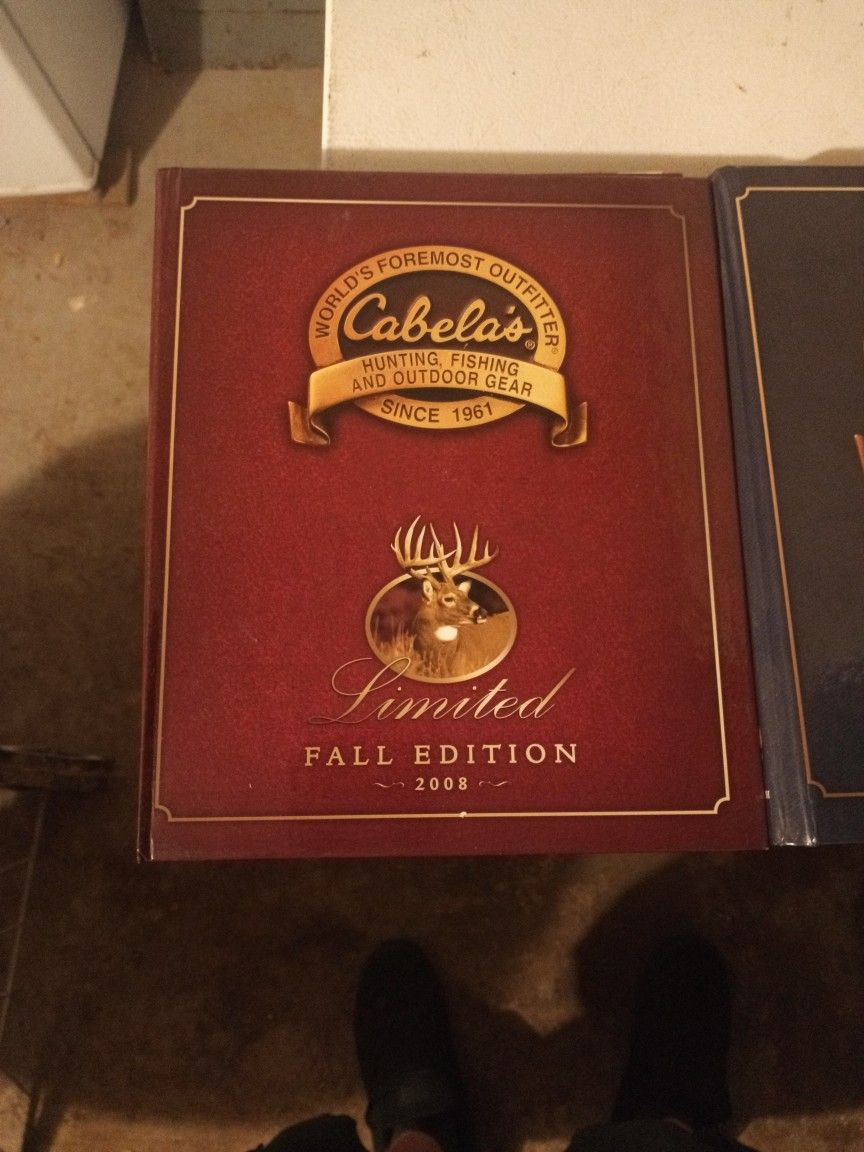 Cabela's Hunting And Outdoor Gear Limited Editions Catalog Books