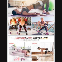 Set of 3 resistance bands