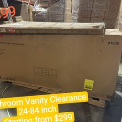 Bathroom Vanity Clearance,30-84 inch 11.111
