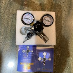 Ferroday Dual Gauge CO2 Regulator