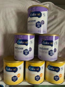 6 cans of enfamil formula