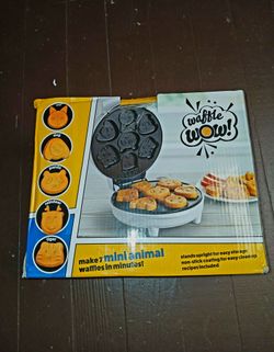 Waffle Wow Mini Animal Waffle Maker