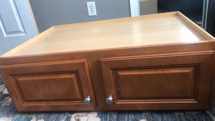 Upper Large Beautiful All Wood Cabinet 