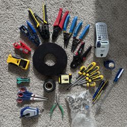 AV & IT Network Tool Kit (value is over $700)