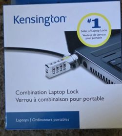Kensington Combination Laptop Computer Lock 