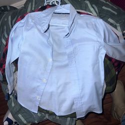 Toddler Long Sleeve Button Up/down 