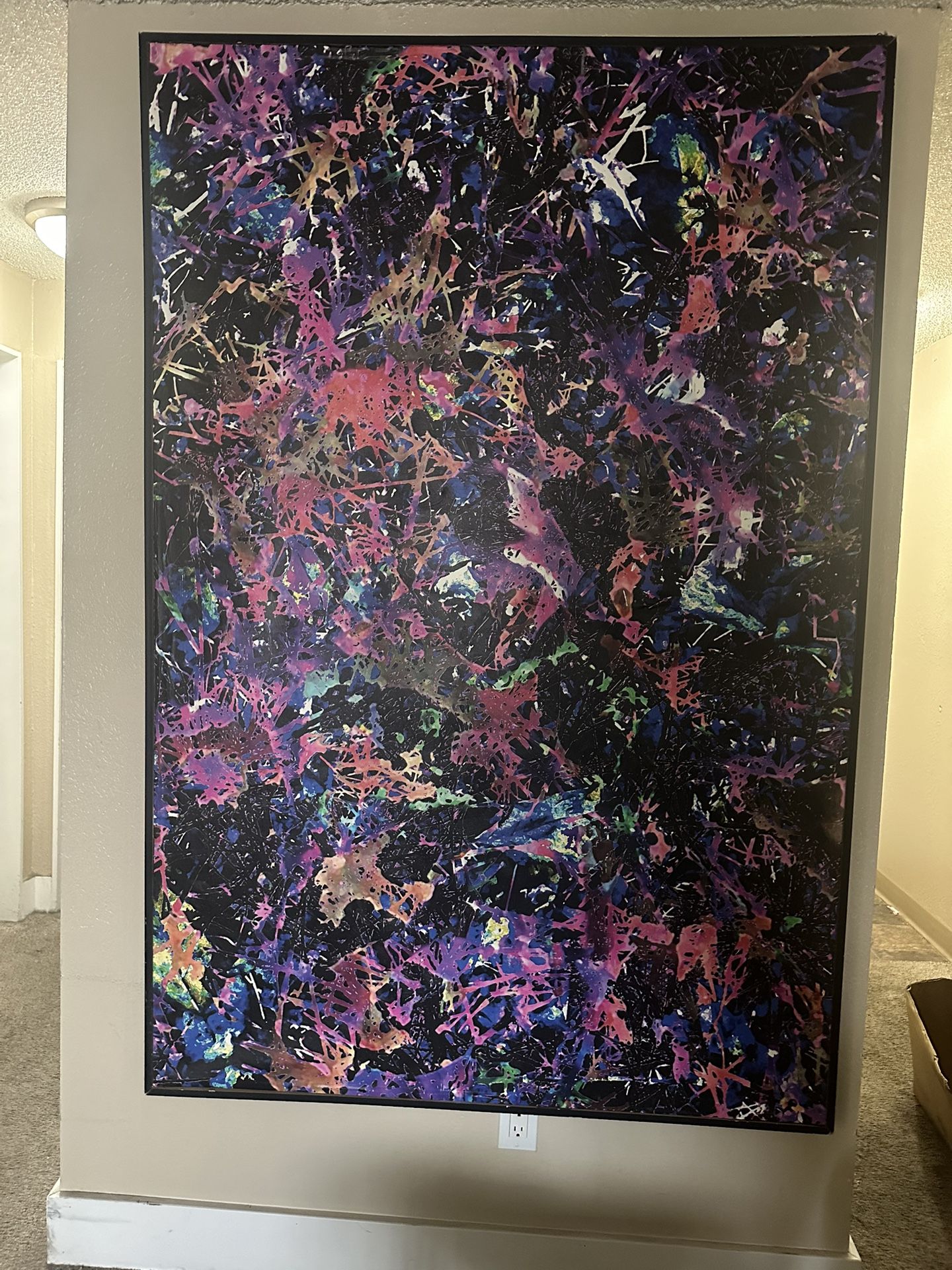 Very Cool Modern Multicolor Painting!