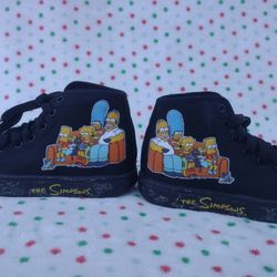 Heelys The Simpsons Kids Sz YTH1 Black Collaboration Limited Sneakers / Skates