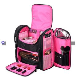 Byootique Pro Artist Makeup Barber Bag Backpack Travel