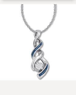 Brand new Kay jewelers white diamond necklace