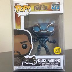 Black Panther Blue Glow Funko Pop #273