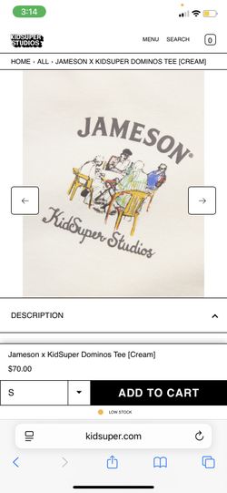 Kid Super X Jameson Collab Shirt
