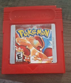 Pokémon Red Version Game Boy Cartridge