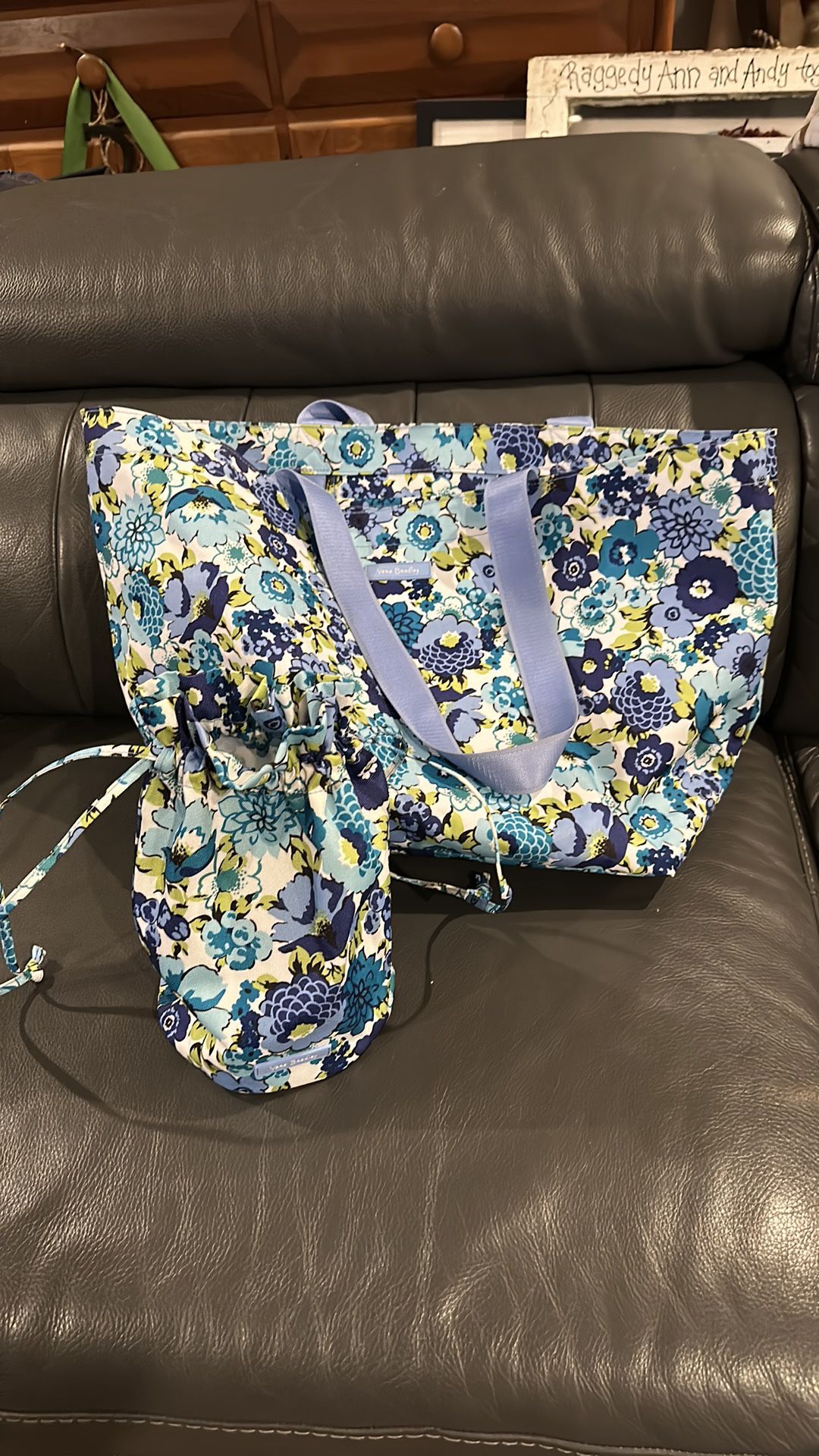  New Vera Bradley Tote And Lunch Bag