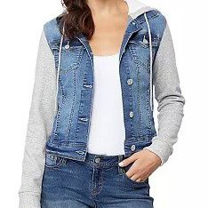 Jean Jacket & warm Off White Jacket Small