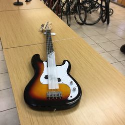 Donner Guitar Sunburst P Bass Style 