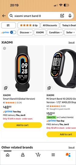 Smart Watch Xiaomi Smart Band 8