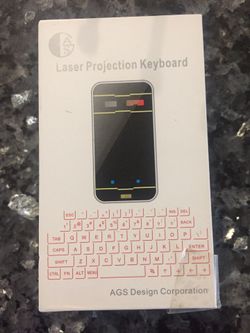 Laser Projector keyboard