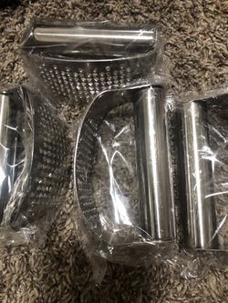 1pc Multifunctional Stainless Steel Garlic Press, Manual Garlic Masher, Garlic Squeezer And Crusher, Kitchen Tool Suitable For Restaurant Kitchen