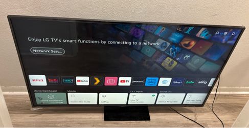 LG 65” UHD 4K smart tv