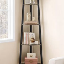 4 Tier Corner Bookshelf