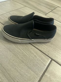 Vans Slip-On Sneakers Black Perforated