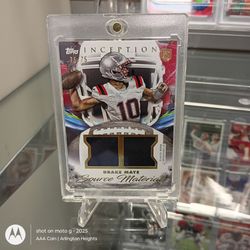 Rare Drake Maye Rookie Relic Card