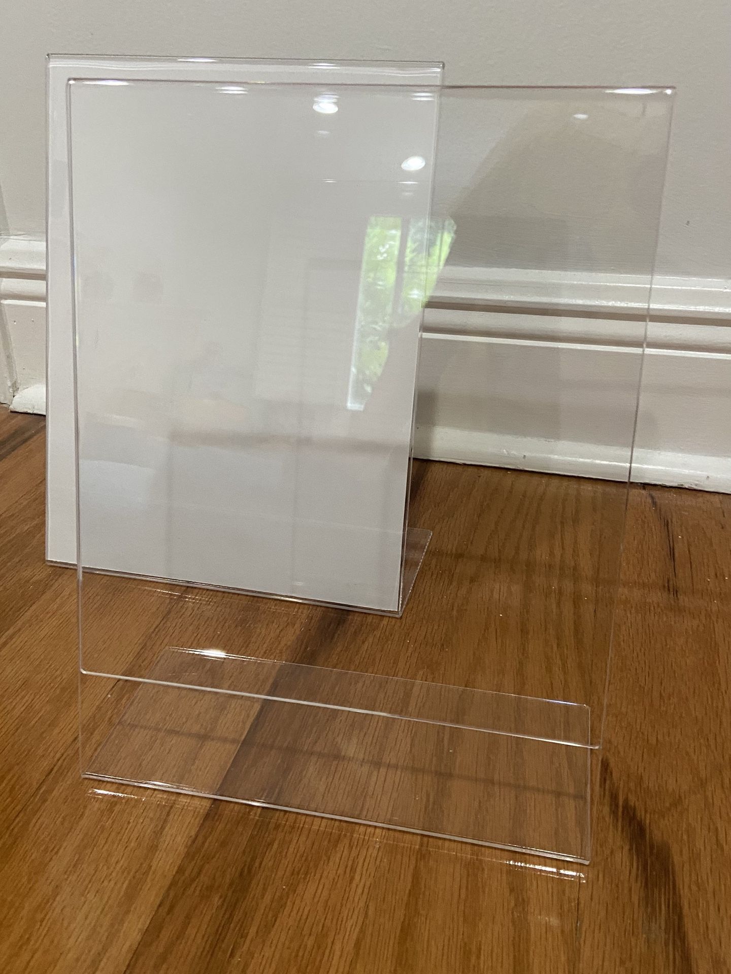 2 Acrylic Very Thick Strong Display For A4