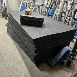 Horse Stall Gym Mats Exercise Fitness Workout Weights