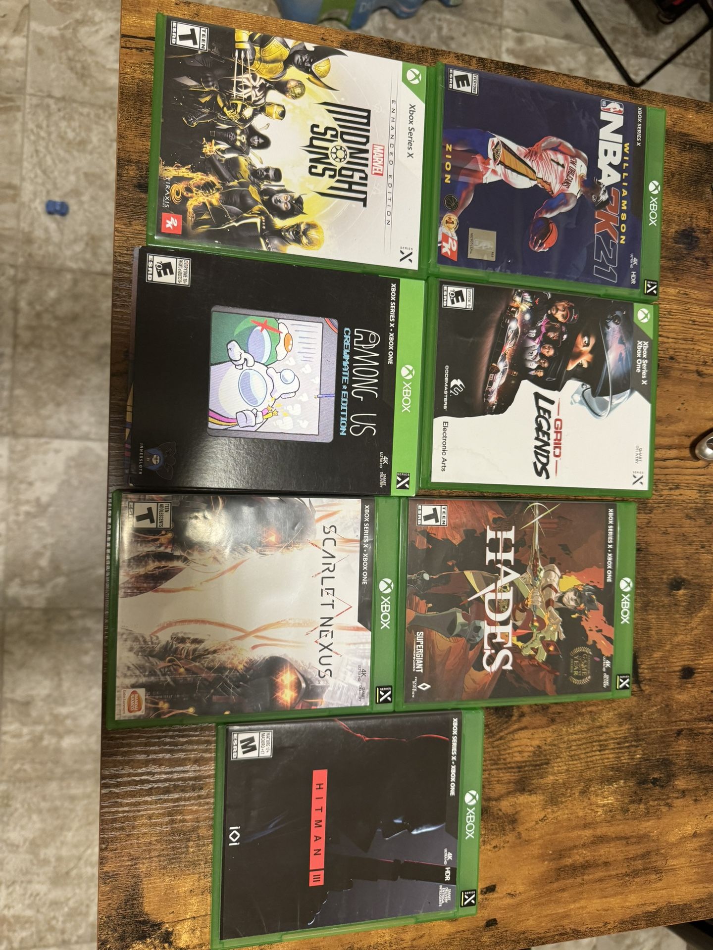 Xbox One X Games Bundle 