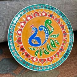 Wall Decorations, Lippan Art Work, Handmade Art,New, Mirror Work 