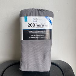 Cotton Twin Fitted Sheet