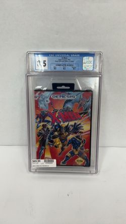 Sega Genesis X-Men CGC universal grade 8.5