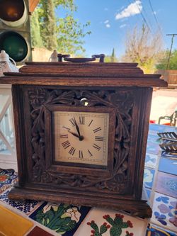 Wood Decoration Clock