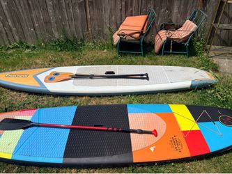 Hard shell paddle boards