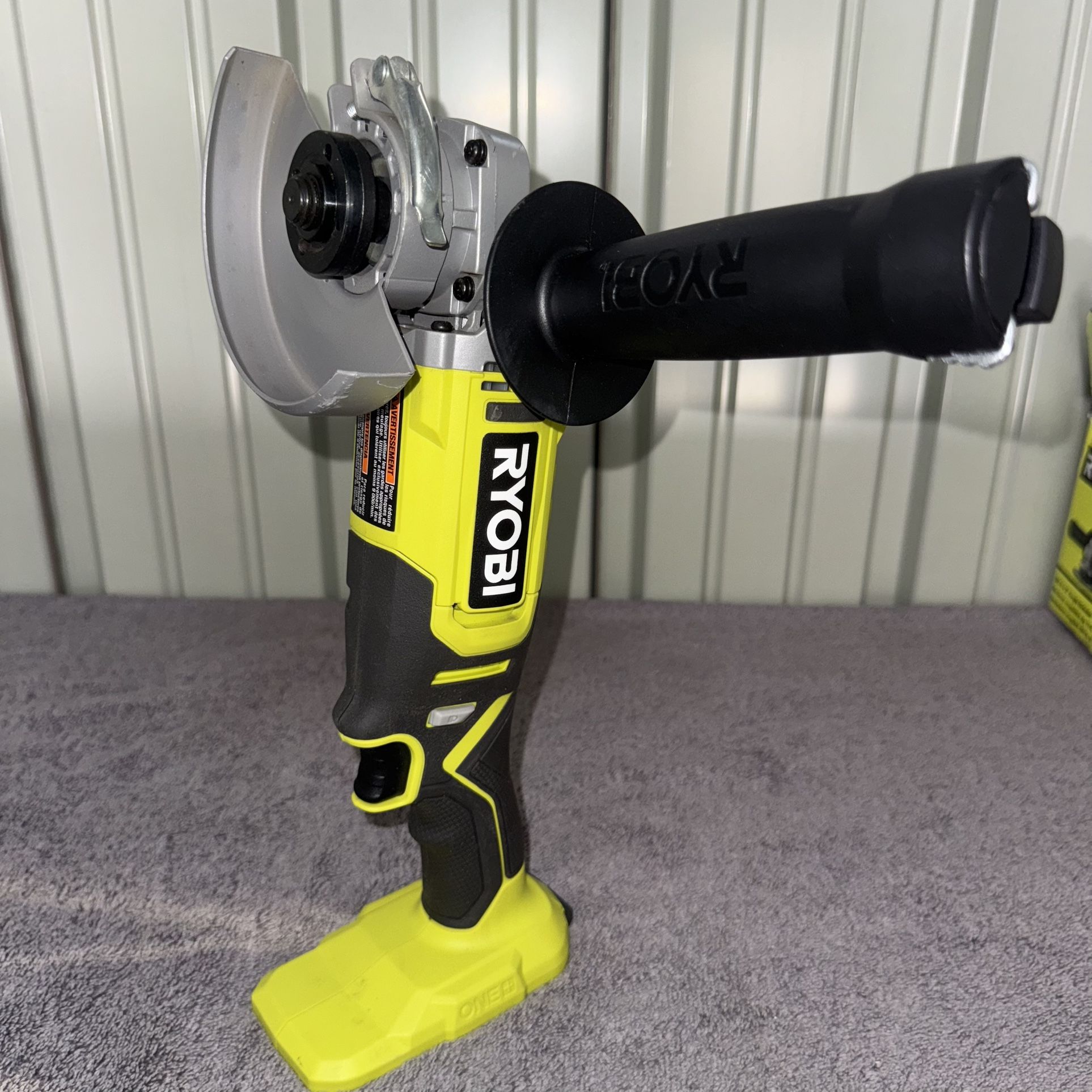 RYOBI ONE+ 18V Cordless 4-1/2 in. Angle Grinder (Tool Only)