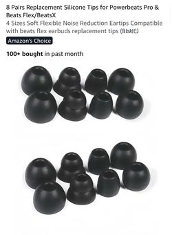 Replacement Silicone Eartips for Beats – 8 Pairs