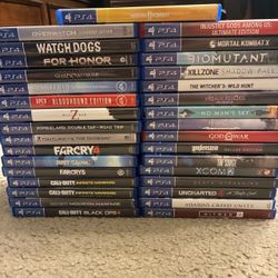 Sony PlayStation 4 Video Games $10 each