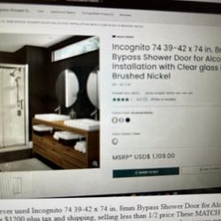 MAAX Glass Doors Walk In Shower