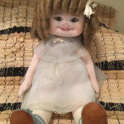 Vintage Sherley Temple Cloth Doll