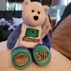 Limited Treasures Coin Bear Connecticut 5th State Quarter 50 States Of America